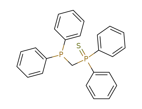 Molecular Structure of 54006-28-9 ([(diphenylphosphanyl)methyl](diphenyl)phosphane sulfide)
