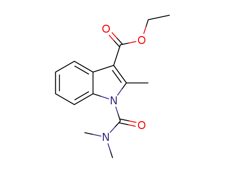 ethyl 1-(dimethylcarbamoyl)-2-methyl-1H-indole-3-carboxylate