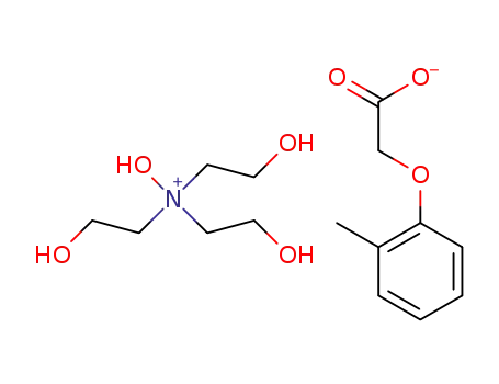 tris(2-hydroxyethyl)hydroxyammonium (2-methylphenyloxy)acetate