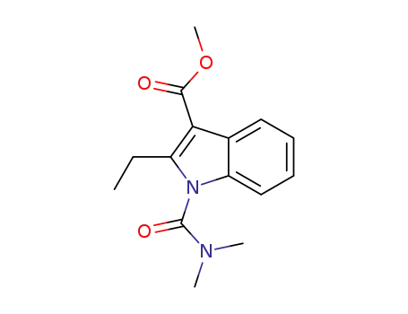 methyl 1-(dimethylcarbamoyl)-2-ethyl-1H-indole-3-carboxylate
