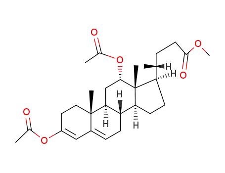 3.12α-diacetoxy-choladien-(3.5)-oic acid-(24)-methyl ester