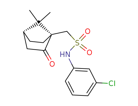 (1S)-2-oxo-bornane-10-sulfonic acid-(3-chloro-anilide)