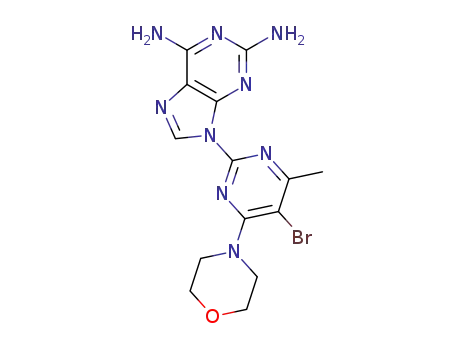 9-(5-bromo-4-methyl-6-morpholinopyrimidin-2-yl)-9Hpurine-2,6-diamine