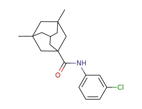N-(3-chlorophenyl)-3,5-dimethyladamantane-1-carboxamide