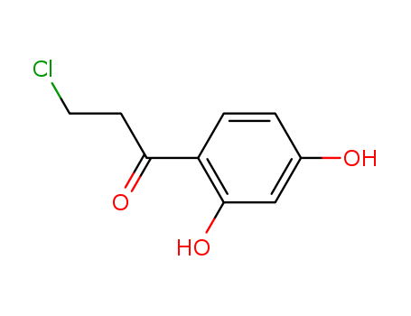 1-Propanone, 3-chloro-1-(2,4-dihydroxyphenyl)-