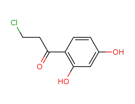 1-Propanone, 3-chloro-1-(2,4-dihydroxyphenyl)-