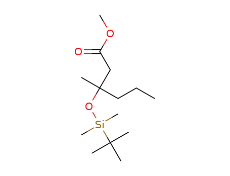 methyl 3-((tert-butyldimethylsilyl)oxy)-3-methylhexanoate