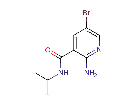 2-amino-5-bromo-N-isopropylpyridine-3-carboxamide