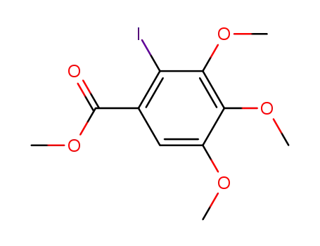 methyl 2-iodo-3,4,5-tri-methoxybenzoate