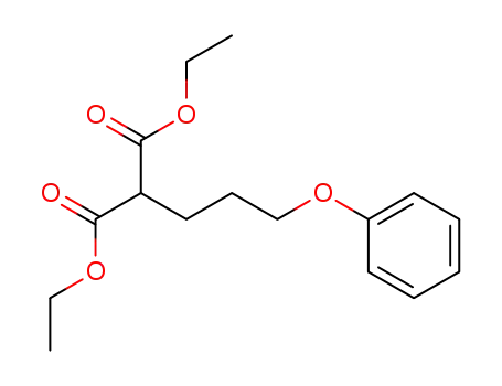 Propanedioic acid,2-(3-phenoxypropyl)-, 1,3-diethyl ester cas  6345-89-7
