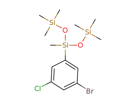 3-(3-bromo-5-chlorophenyl)-1,1,1,3,5,5,5-heptamethyltrisiloxane