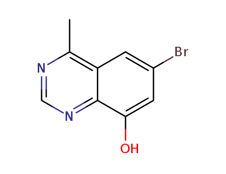 4-methyl-6-bromo-8-hydroxyquinazoline