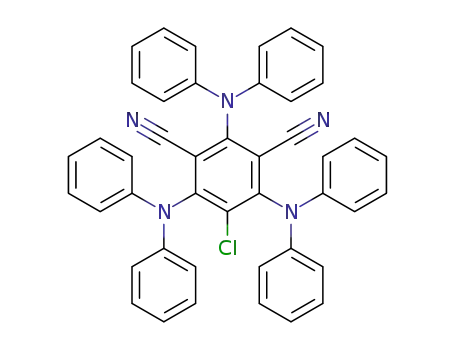 5-chloro-2,4,6-tris(diphenylamino)isophthalonitrile