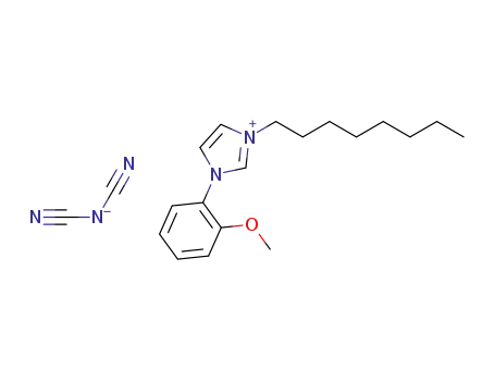 1‐(2‐methoxyphenyl)‐3‐octyl‐imidazolium dicyanamide