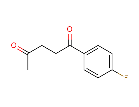 Molecular Structure of 123183-95-9 (1,4-Pentanedione, 1-(4-fluorophenyl)-)