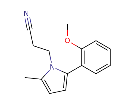 3-[2-(2-Methoxy-phenyl)-5-methyl-pyrrol-1-yl]-propionitrile