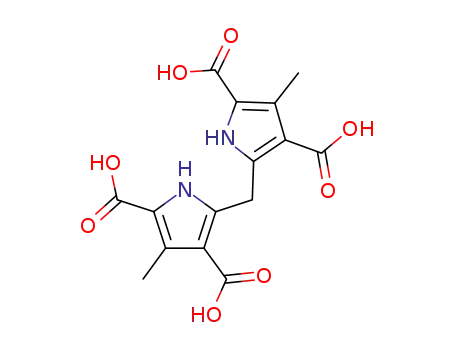 3,3'-dimethyl-5,5'-methanediyl-bis-pyrrole-2,4-dicarboxylic acid