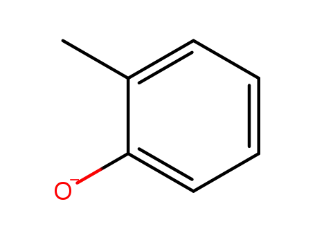 2-methylphenolate anion