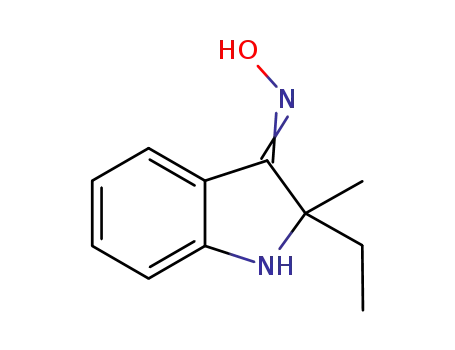 2-ethyl-N-hydroxy-2-methyl-2,3-dihydro-1H-indol-3-imine