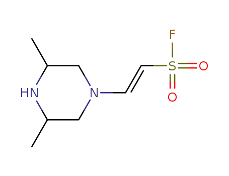 (E)-2-(3,5-dimethylpiperazin-1-yl)ethene-1-sulfonyl fluoride