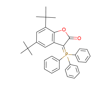 2(3H)-Benzofuranone,  5,7-bis(1,1-dimethylethyl)-3-(triphenylphosphoranylidene)-