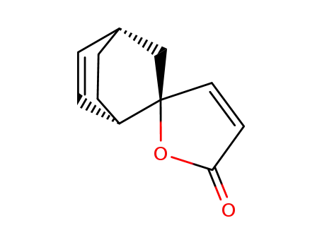 3-((1R*,2S*,4R*)-2-Hydroxybicyclo<2.2.2>oct-5-en-2-yl)propanoic acid 1,4-lactone