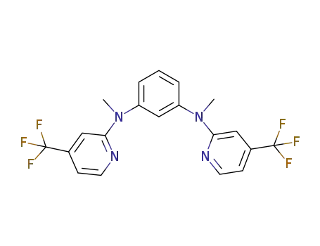 1,3-bis(N-methyl-N′-(4-trifluoromethylpyridin-2-yl)amino)benzene