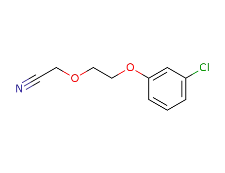 2-[2-(3-chlorophenoxy)ethoxy]acetonitrile