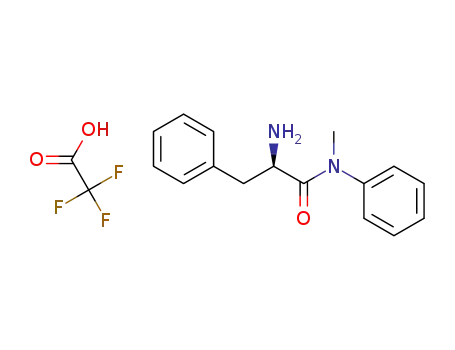 (R)-2-amino-N-methyl-N,3-diphenylpropanamide 2,2,2-trifluoroacetate