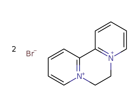 Molecular Structure of 85-00-7 (Diquat dibromide)
