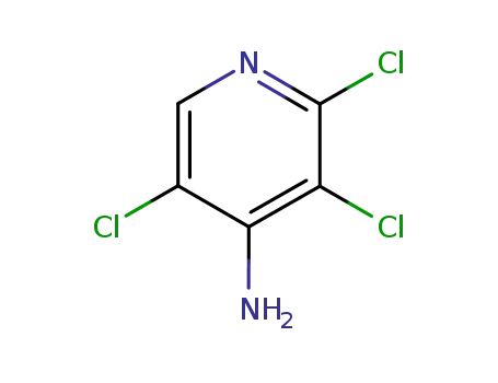 Molecular Structure of 28443-69-8 (4-AMINO-2,3,5-TRICHLOROPYRIDINE, 98)