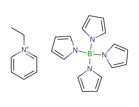 tetra-pyrrol-1-yl-boric acid ; 1-ethyl-pyridinium salt