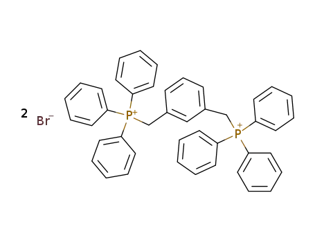 Phosphonium,1,1'-[1,3-phenylenebis(methylene)]bis[1,1,1-triphenyl-, bromide (1:2)