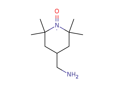 4-(aminomethyl)-2,2,6,6-tetramethyl-1-oxy-piperidin-4-yl
