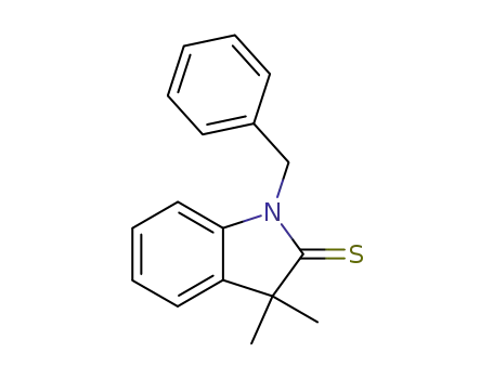 1-Benzyl-3,3-dimethylindoline-2-thione