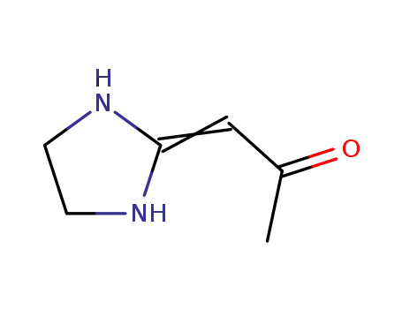 Molecular Structure of 126978-95-8 (2-Propanone, 1-(2-imidazolidinylidene)- (9CI))
