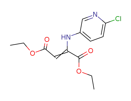(6-chloro-pyridin-3-ylamino)-butenedioic acid diethyl ester