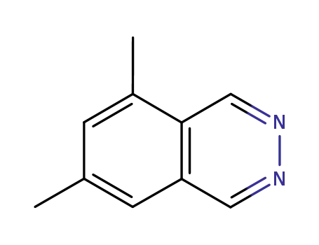 Molecular Structure of 78032-06-1 (Phthalazine, 5,7-dimethyl-)