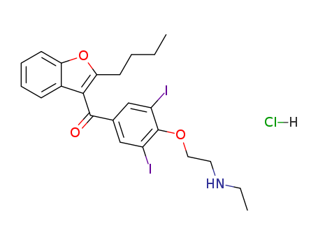 Amiodarone EP Impurity B HCl (N-Desethyl Amiodarone HCl)