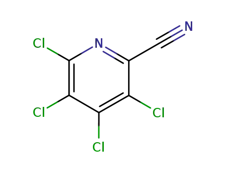 Molecular Structure of 17824-83-8 (3,4,5,6-Tetrachloropyridine-2-carbonitrile)