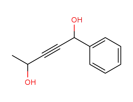 1-phenyl-2-pentyne-1,4-diol