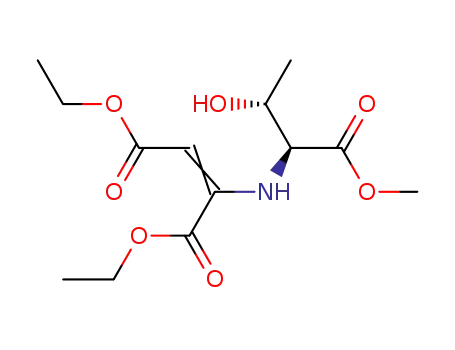 diethyl 2-N-(2-hydroxy-1-methoxycarbonylpropylamino)but-2-enedioate