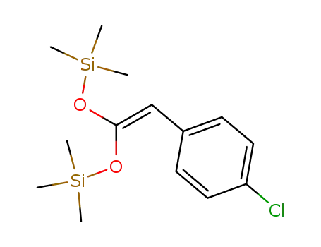 Molecular Structure of 75581-01-0 (3,5-Dioxa-2,6-disilaheptane,
4-[(4-chlorophenyl)methylene]-2,2,6,6-tetramethyl-)