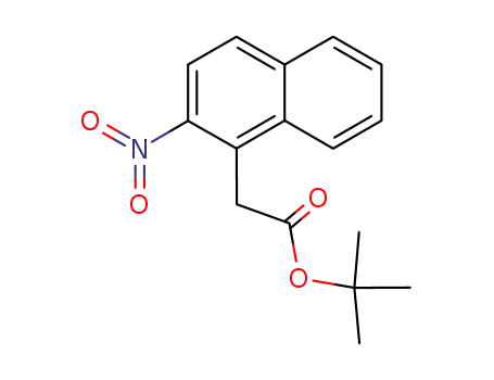 (2-Nitro-naphthalen-1-yl)-acetic acid tert-butyl ester