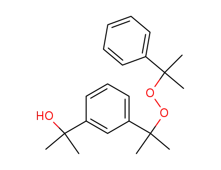 1-(1-methyl-1-hydroxyethyl)-3-<1-methyl-1-(1-methyl-1-phenylethylperoxy)ethyl>benzene