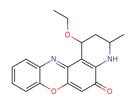 3-methyl-1-ethoxy-1,2,3,4-tetrahydro-3H-pyrido<3,2-a>-phenoxazin-3-one