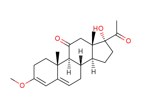 17α-hydroxy-3-methoxypregna-3,5-diene-11,20-dione