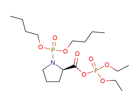 [(R)-2-(Diethoxy-phosphoryloxycarbonyl)-pyrrolidin-1-yl]-phosphonic acid dibutyl ester