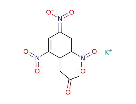 Potassium 1-acetonyl-2,4,6-trinitrocyclohexadienate