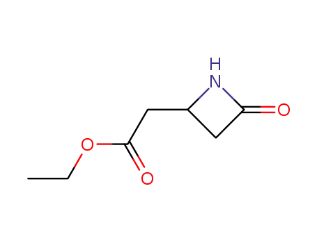 ethyl (+/-)-(4-oxoazetidin-2-yl)acetate